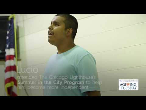 Watch a video about Giving Tuesday: Meet Lucio