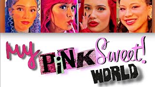 Download lagu My Pink Sweet World - Pink ft. Red, Chloe & Hazel - Descendants Wicked Wonderland - Ofc. IA song 💖 🧁 mp3