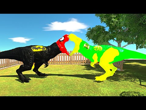 👽 IRON FIST TREX DEADLY TOUR !! -Animal Revolt Battle Simulator⚡️