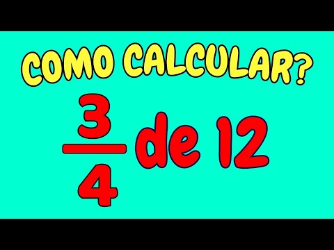 UNCOMPLICATING FRACTIONS | HOW TO CALCULATE 3/4 OF 12 - Three quarters of twelve