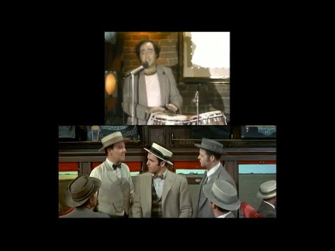 Andy Kaufman raps everyones lines from the film Music Man - Scene Comparison