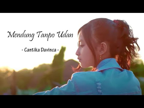 MENDUNG TANPO UDAN - Ndarboy Genk Cover & Lirik - CANTIKA DAVINCA