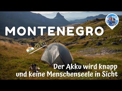 Mit Fahrrad und Hund quer durch Europa (Video 31) - Durmitor Nationalpark, Pluzine in Montenegro