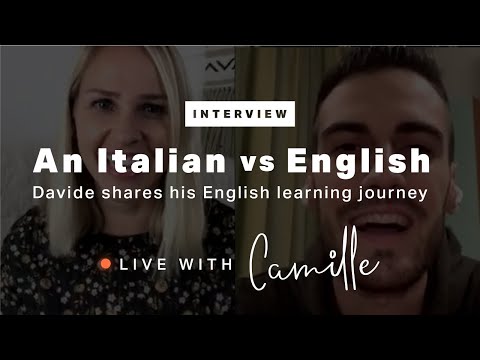 An Italian vs The English Language - Learn English with Camille