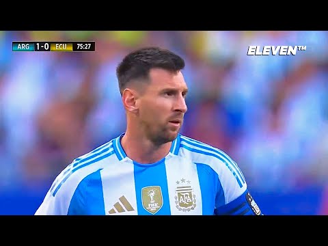 Lionel Messi Vs Ecuador 2024 - Friendly