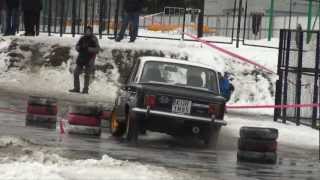 Marek Lenart / Daniel Drąg - Fiat 125p - SuperOes Gorlice 2013-02-24