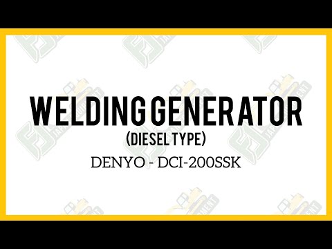 WELDING MACHINE (DENYO-DCI-200SSK)
