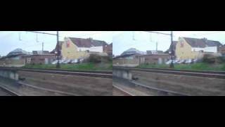 preview picture of video 'ユーロスターの旅　（３Ｄ動画） Eurostar Bruxelles-Midi → Eurotunnel'