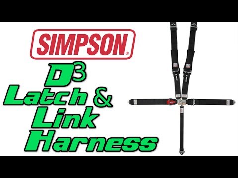 Simpson 5 Point D3 Latch and Link UTV Harness