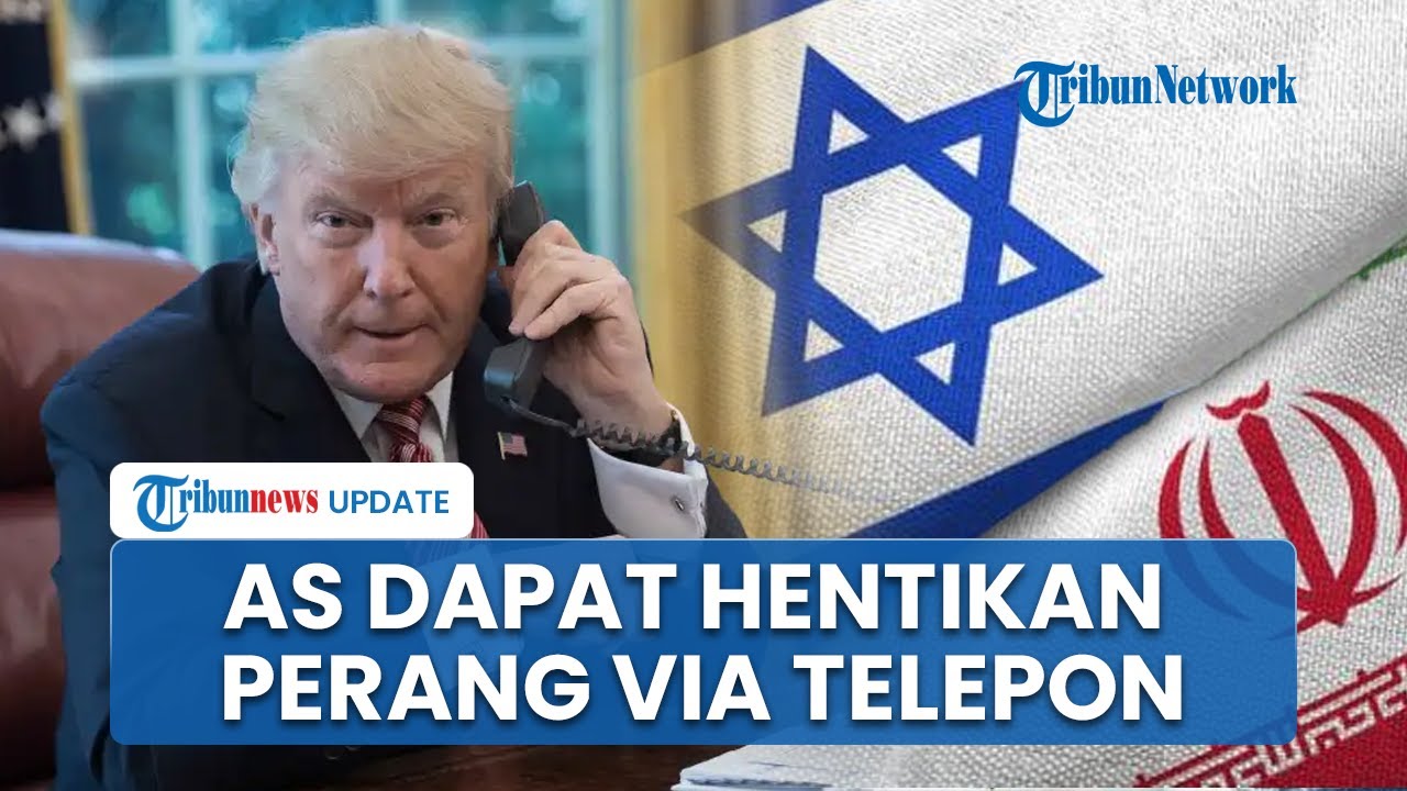 AS Disebut Bisa Dihentikan Perang Hanya Lewat Telepon tapi Serangan Israel Buat Negosiasi Jadi Sulit