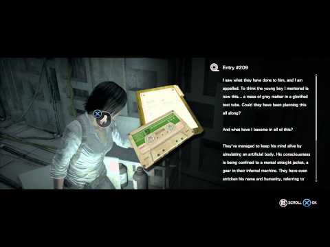 The Evil Within: Consequence - Ch.3 Illusions: #209 "Mass of Grey Matter" Anagram "Ruvik" Audio Log