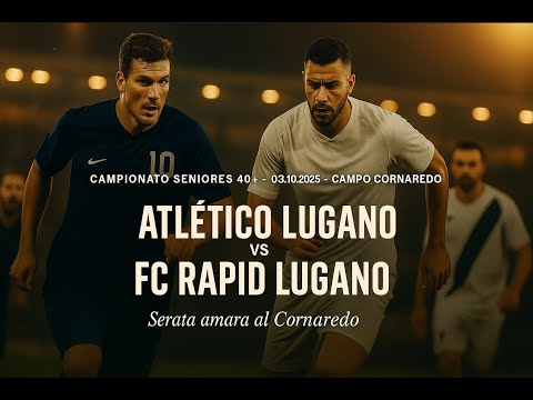 Atletico Lugano - FC Rapid Lugano (Seniori 40+) 9-1