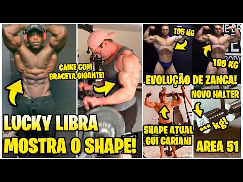 LUCKY LIBRA SHAPE ATUAL! CAIKE GIGANTE! NOVO HALTER AREA 51! EVOLUCAO ZANCANELLI! SHAPE GUI CARIANI