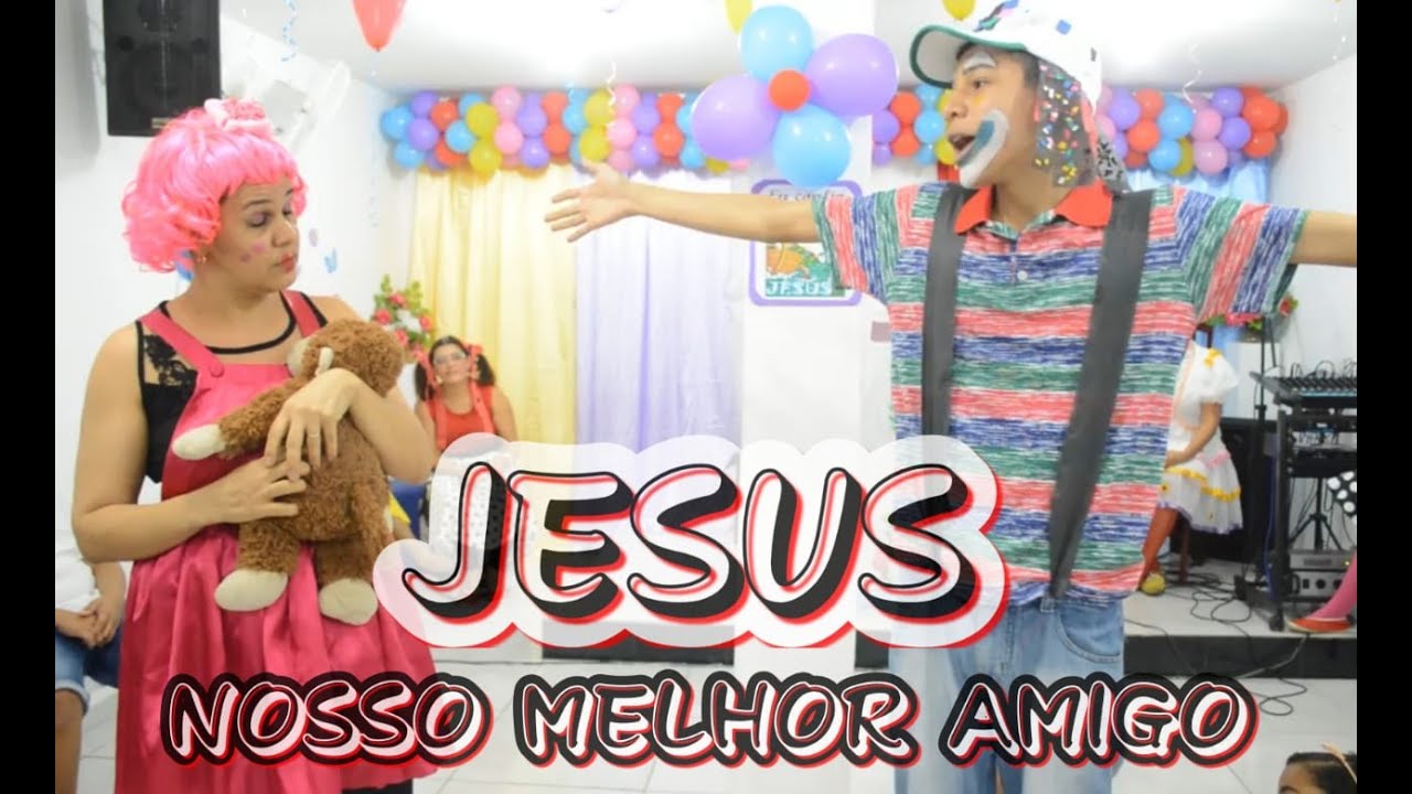Teatro infantil - Jesus o melhor amigo reflexão gospel infantil