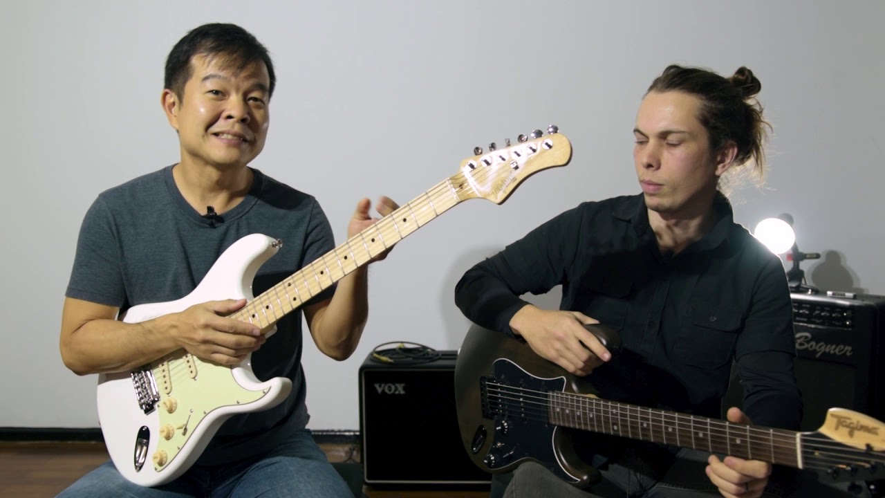 Groover - Guitarras Tagima Juninho Afram JA-3 e T635 Classic