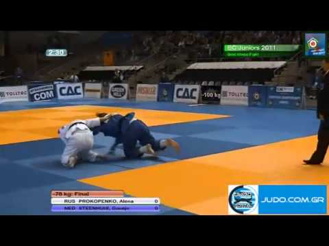 European Judo Championhips U20 Lommel 2011 Final -78kg PROKOPENKO (RUS)-STEENHUIS (NED)