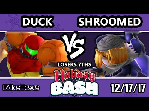 Holiday Bash SSBM - P1 | Duck (Samus) VS IMT | Shroomed (Sheik) - Melee L7