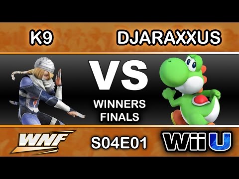 WNF S04E01 - 4GG | K9 (Sheik) Vs. SCB | DJaraxxus (Yoshi) Winners Finals - Smash Wii U