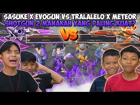ADU KEKUATAN SASUKE X SG2 EVOGUN VS TRALALELO X SG2 METEOR! MANA YANG LEBIH OP?