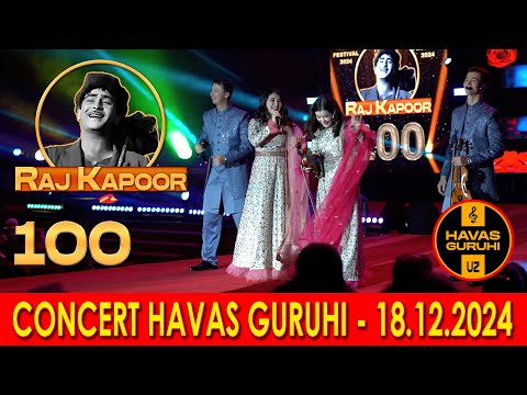 CONCERT HAVAS GURUHI Dedicated to the 100th anniversary of Raj Kapoor. Uzbekistan - 18.12.2024