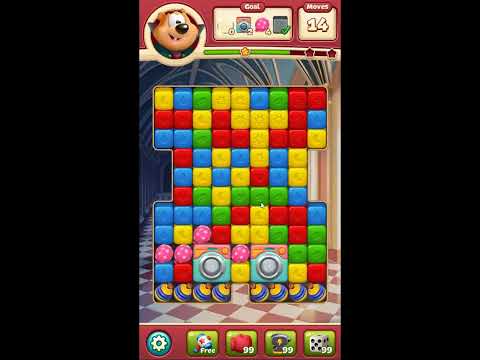 Toon Blast Level 8544 - NO BOOSTERS 🐻🐺🐱 | SKILLGAMING ✔️