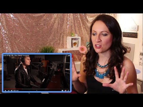 Vocal Coach REACTS MARC MARTEL- LOVE OF MY LIFE - one take