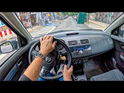 2006 Suzuki Swift (1.3 92 hp) | POV Test Drive #2535 Joe Black