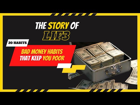20 Bad Money Habits To Break Before It's Too Late!