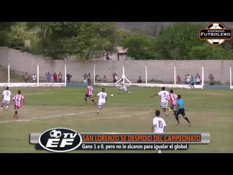 LAF - 4TOS DE FINAL DE VUELTA - SAN LORENZO 1-0 TIRO FyG