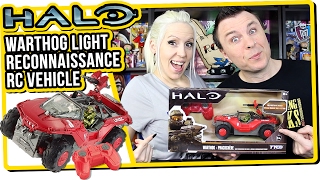 HALO Warthog Light Reconnaissance RC Vehicle (Unboxing Review)