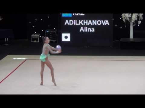 Alina Adilkhanova KAZ ball Miss Valentine 2017