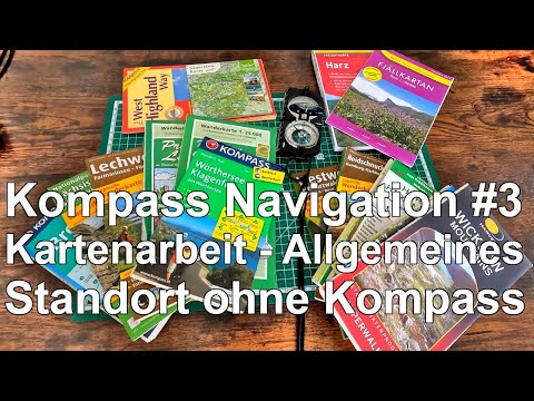 Standort ohne Kompass finden - Kartenarbeit | Kompass Navigation