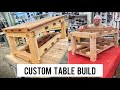 Coffee table build with lots of joinery