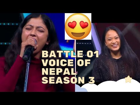 Tara Shrees Magar Vs Niharika Gyawali - First battle of Voice of Nepal Season 3