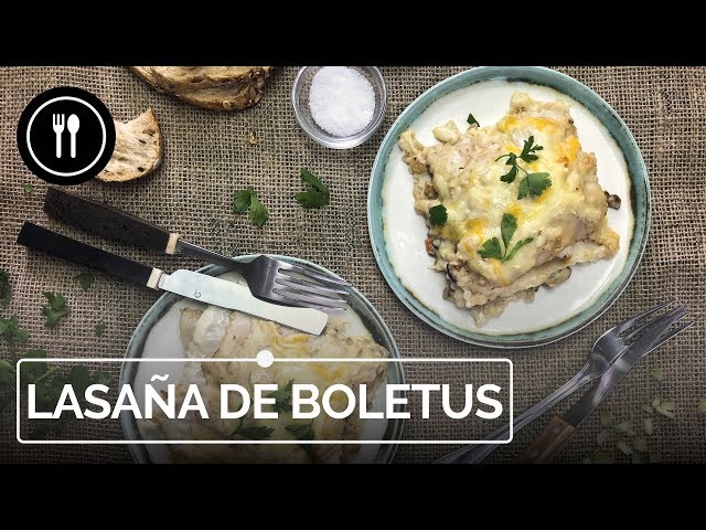 LASAÑA DE BOLETUS: esta es la mejor receta que vas a encontrar. SÚPER SABROSA | Instafood