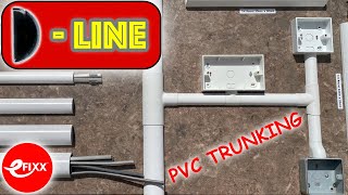 D-LINE PVC-KABELKANÄLE – Ordentlichere und schnellere Oberflächenverkabelung.