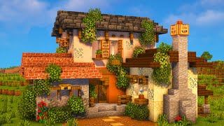Large Italian Survival House in Minecraft [Tutorial]