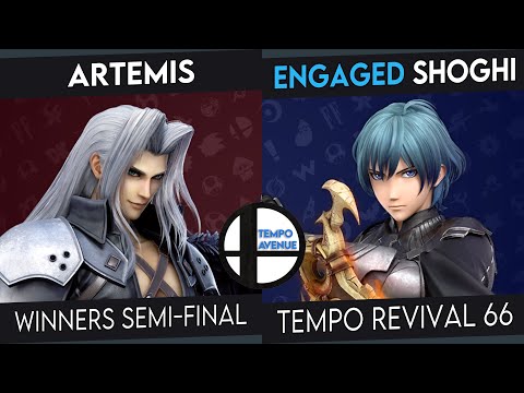 Tempo Revival 66 - Artemis (Sephiroth) Vs. Shoghi (Byleth, Ike) - Winners Semis - Smash Ultimate