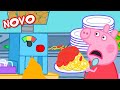 Peppa Pig Português Brasil O Bufê Em Um Barco NOVO Contos Da Peppa Pig
