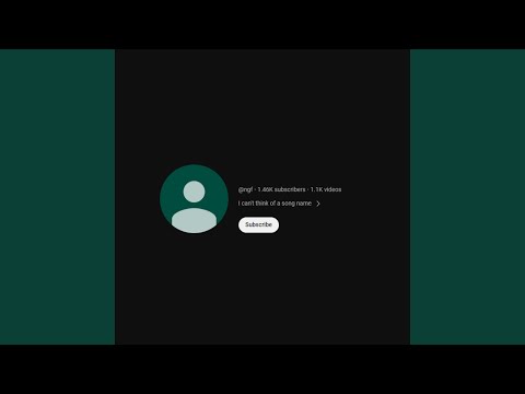 I can't think of a song name