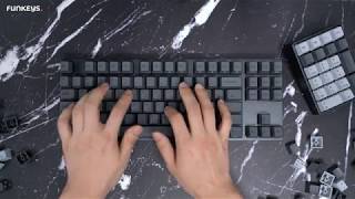 VARMILO VA87M 다크그레이 RE PBT 염료승화 한글 (저소음 흑축)_동영상_이미지