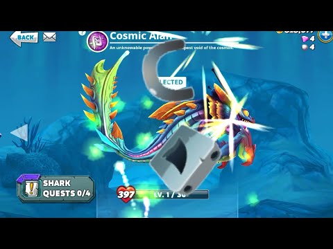 Hungry Shark World - Unlocking New Cosmic Alan Shark