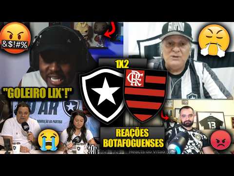 REAÇÕES dos BOTAFOGUENSES - BOTAFOGO 1x2 FLAMENGO - CARIOCÃO 2026 - REACT VAMOS RIR!