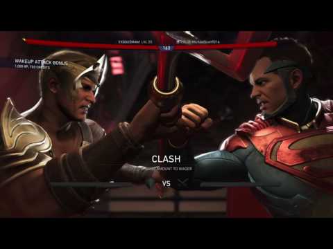 INJUSTICE 2: SUPERMAN VS AQUAMAN ONLINE BATTLE WIN