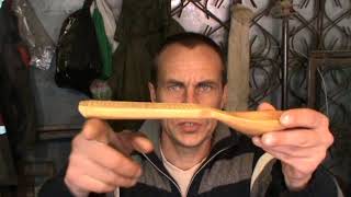 РЕЗНАЯ ДЕРЕВЯННАЯ ЛОЖКА С ГЕОМЕТРИЧЕСКИМ РИСУНКОМ 
СВОИМИ РУКАМИ

Вот така деревянная резная ложка на сегодня получилась у меня, 
надеюсь что оцените моё видео как и мою работу. Выполнена из 
древесины Черной Березы с нанесением