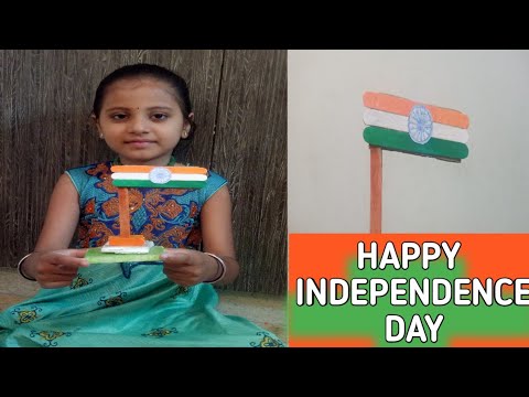 How To Make Flag Of India/Independence day/tricolour indian flagshow /Greeshma lifestyle