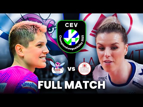 Novara vs Stuttgart | Full Match | CEV Champions League Volley 2023 | Game 2