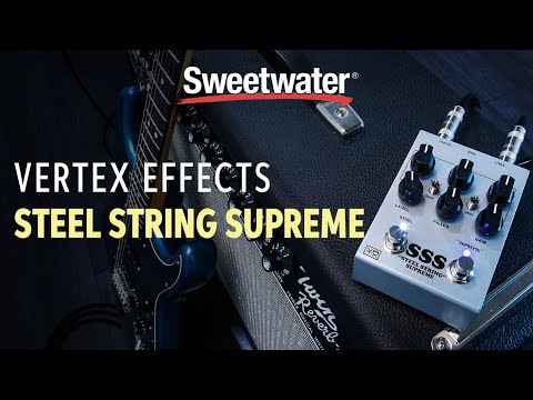 Vertex Steel String Supreme SSS 2010s - Silver image 6