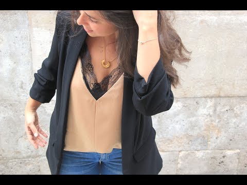 DIY Costura: Como hacer camiseta lencera (patrones gratis)