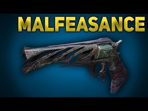 How to Get Malfeasance Exotic Hand Cannon & Quest Steps (Destiny 2 Forsaken)